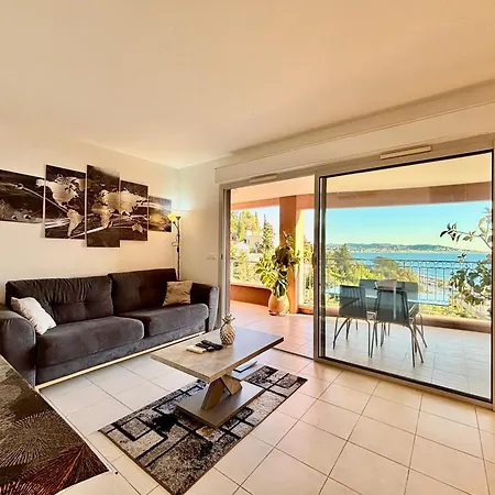 Superbe 3 Pieces Sur La Baie De Theoule Apartment Exterior photo
